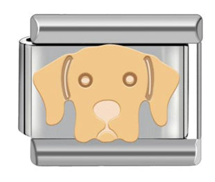 18ct Gold plated Dog Charm