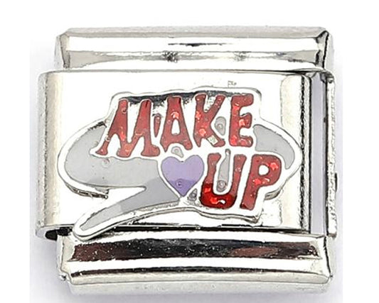 Silver Make Up Charm