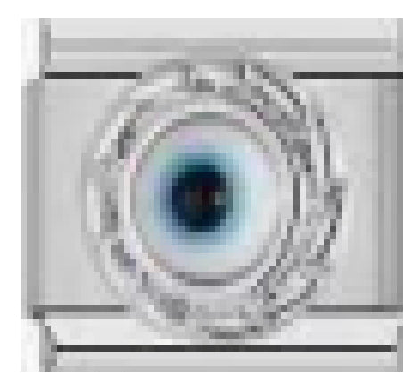 Silver Blue Evil Eye Charm
