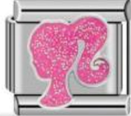 Silver Barbie Charm
