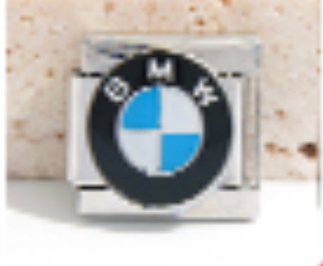 Silver BMW Charm