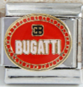 Silver Bugatti Charm