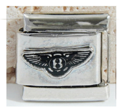 Silver Bentley Charm