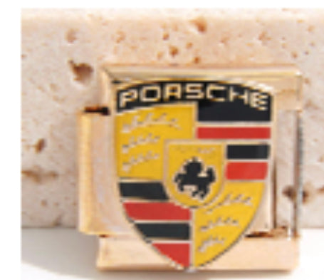 Gold Porsche Charm