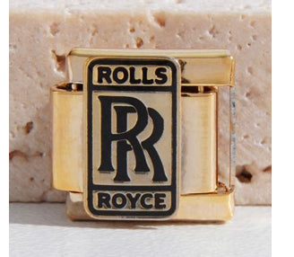 Gold Rolls Royce Charm