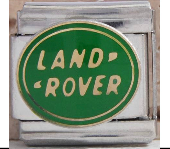 Silver Land Rover Charm