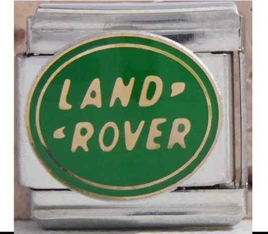 Silver Land Rover Charm