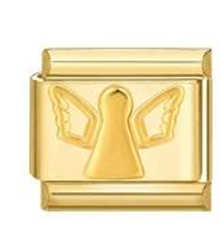 Gold Angle Charm