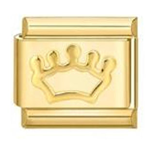 Gold Crown Charm