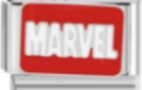 Silver Marvel Charm