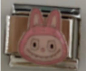 Silver Dada Labubu Charm